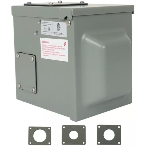 [Cars Parts] Enclosed Lockable Weatherproof Outdoor 50A 125/250 Volt RV/EV Power Outlet Box [Easy to Replace]