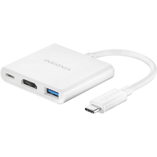 Insignia USB Type-C Multiport HDMI Adapter NS-PU378CHM 5Gbps 4K Ultra HD 60Watts