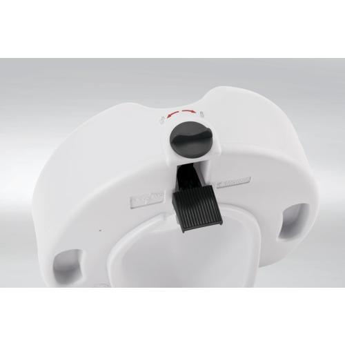 Medline 5 Elevated Toilet Seat Riser W/Microban Antimicrobial Protection for Seniors, Adults & Handicapped – 400 Lbs. Capacity, White