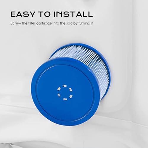 6 Pack Spa Filter Cartridges, Hot Tub Filters, Filter Replacement