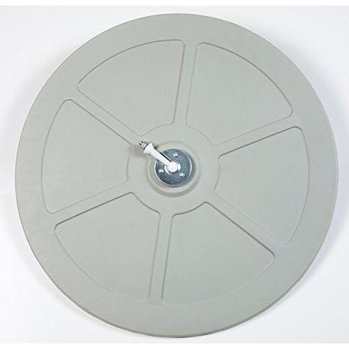 Acrylic Outdoor Convex Mirror With Plastic Back, Round Security Mirror for the Garage Blind Spot, Store Safety, Warehouse Side View, Circular Wall Mirror for Personal/Office Use -Vision Metalizers