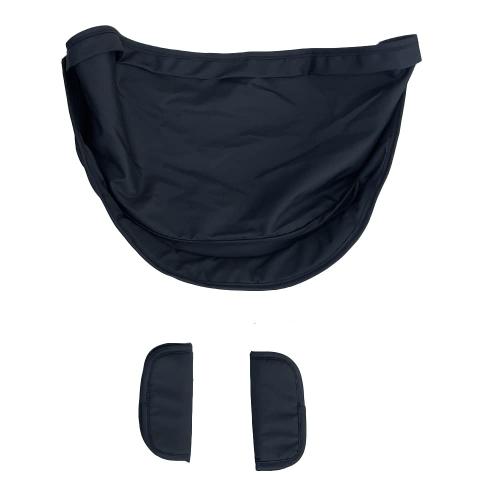 Stroller Replacement Accessories Canopy, Protection Shield, Textile Sun Shade Compatible with Doona Car Seat & Stroller (Black)