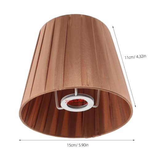 KALLORY Lamp Shade for Table Lamps Small Fabric Replacement Lampshade Cover
