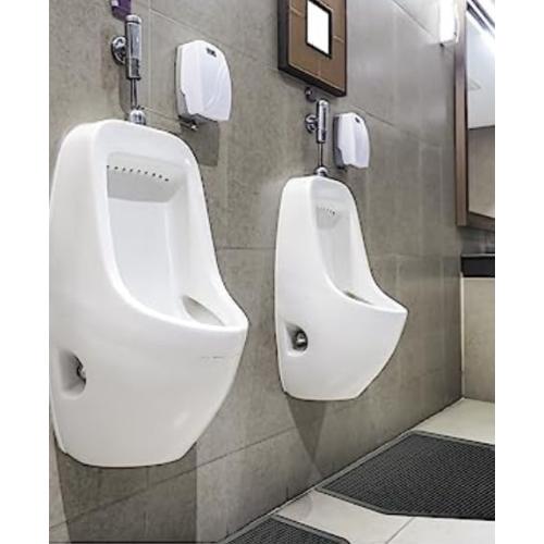 Urinal Mats for Men（6 Pack）High-Tech Bamboo Charcoal Absorbs Odor, Non-Slip Deodorization, Gray Floor Water Absorption, Urine Mats for Restrooms & Bathrooms, Mens Urinal