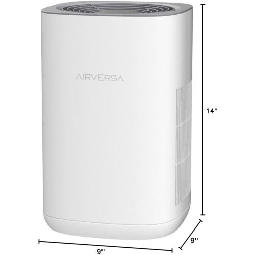 Airversa HomeKit Air Purifier over Thread Works with HomeKit (Home Hub Required) 3-Stage H13 True HEPA Smart Air Cleaner 1000 sq.ft Purelle AP2