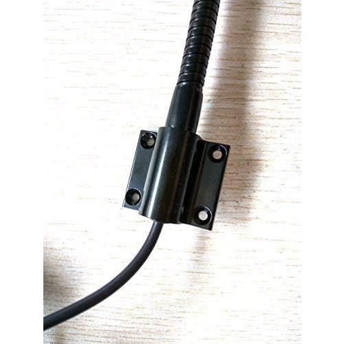 Marine 12v Led White/Red Light, 20 inch gooseneck arm, dimmable Lamps, Flexible Reading Chart Light for Boat, Rv, Caravan