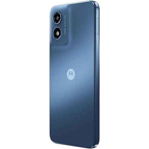 Motorola Moto G Play | 2024 |  Unlocked 4G LTE | 4/64GB | 50 MP Camera | Sapphire Blue (Renewed)