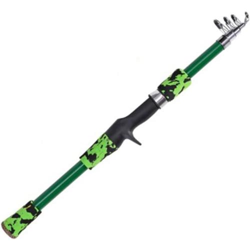 Kids Fishing Rod and Reel Combos, 5.41 ft Telescopic FRP Pole, Collapsible Design with Lure Accessories for Beginners or Experienced Child Anglers, Portable for Freshwater and Saltwater Fishing