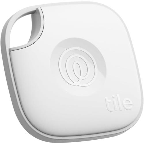 Tile by Life360 Mate Bluetooth Tracker, Keys Finder and Item Locator for Keys, Bags and More. Phone Finder. Both iOS and Android Compatible. 1-Pack (White)