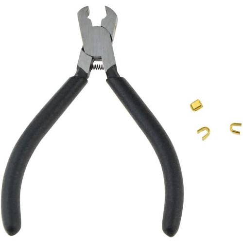 Archery Copper Buckle Pliers 3 Pieces Copper Bowstring Nock Buckle Clip Outdoor Hunting Equipment for Compound Recurve Bow Accessories