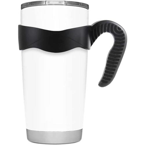 Color red Hyturtle 1Pcs Stylish and Functional Black Tumbler Handle Fits Only For 20 OZ YETI Tumbler - Secure Grip, Lightweight, Dishwasher Safe - Ideal for Travel and Outdoor Activities - BPA Free