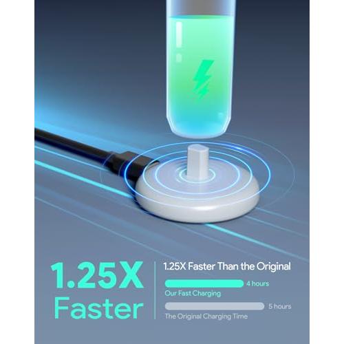 Induction Type C Charger Compatible with Oral-B Braun Electric Toothbrushes