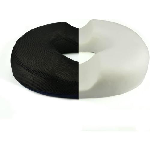 Donut Pillow for Tailbone Pain, Hemorrhoid Tailbone Donut Firm Pillow Memory Foam Seat Cushion Pain Relief for Hemorrhoid Treatment, Coccyx, Prostate, Sciatica, Surgery