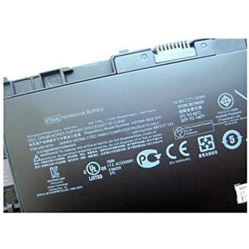 BT04XL New 14.8V 52Wh Laptop Battery Compatible with HP EliteBook Folio 9470m BA06XL 687945-001 687517-241