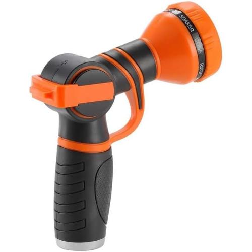 Giraffe Tools Garden Hose Nozzle Multi- Pattern Adjustable Sprayer Water Gun for Hose Reel, Car Washing, Pets Bathing