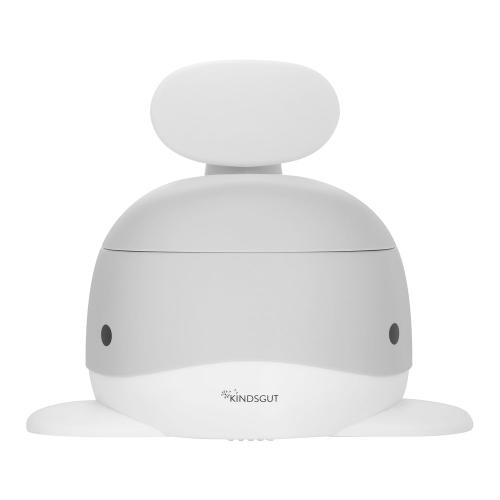 Kindsgut Whale Potty Training Toilet, Light Grey | Child Friendly, Discreet Colors, Potty Training
