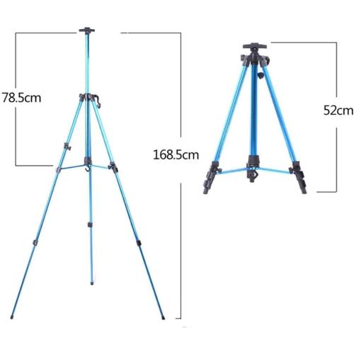 Artist Easel Stand, Painting Artist Easel Stand Display Easel Drawing Board Easels Aluminum Alloy Portable Sketching Easel, Stand-Type Student Adult Watercolor Display Easel, Foldable Painting Easel,