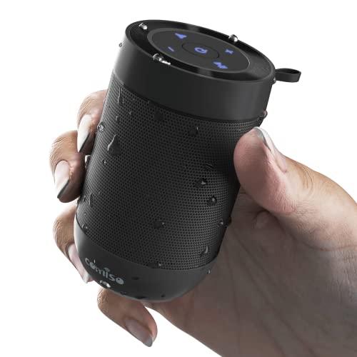 comiso Bluetooth Speaker, Portable Speaker Support TF Card, IP65 Waterproof