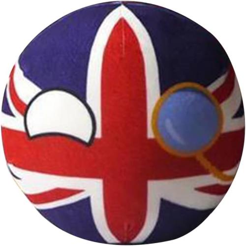 Polandball Plush Doll Countryball, Toy Plush Gift,USA USSR UK France Russia Canada Italy Country Ball, 7.87 Inches