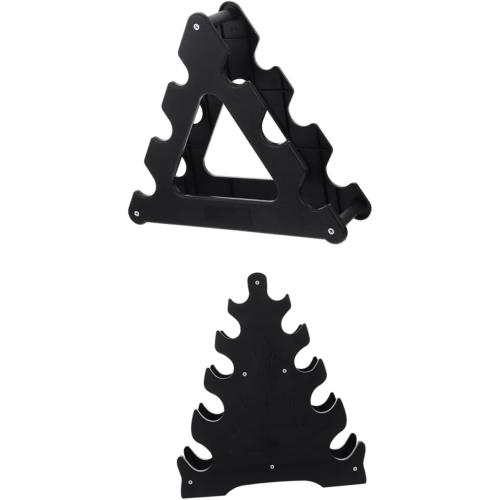 BESPORTBLE 2pcs Vertical Dumbbell Rack Stand Dumbbell Display Storage Fitness Equipment Accessories
