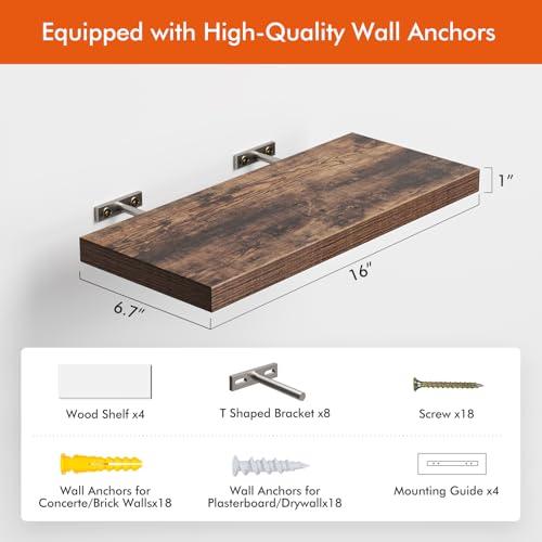 Floating Shelves for Wall