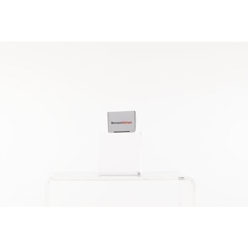 Bonsenkitchen Powerful Milk Frother for Coffee, Fast Handheld Drink Mixer with Stainless Steel Whisk, Battery Operated Hand Frother Stirrer Wand-Black