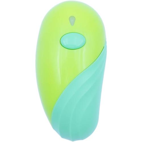 New Upgrades Auto Electric Can Opener，Open Your Almost Any shape of Cans with A Simple Press of Button - Automatic,Hands Free, Smooth Edge, Food-Safe, Battery Operated (Green)