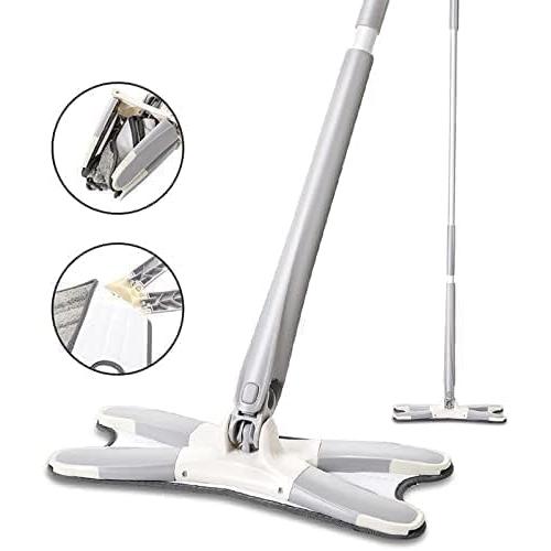 Whirlwind Dust Collector Floor Surface Cleaning Mop Automatic 360 Degree Rotating Spin Brush Hand Push Sweeper Broom for Home Office