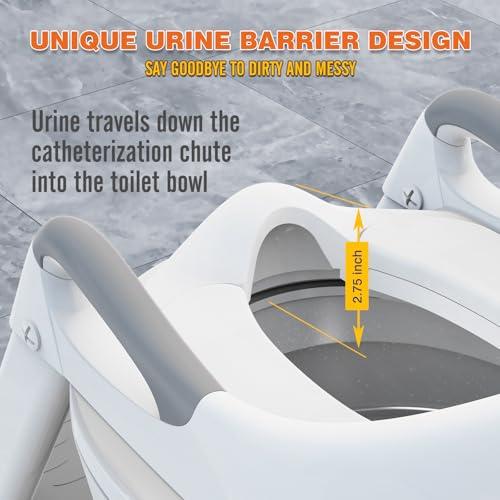 SKYROKU Potty Training Toilet, 2-in-1 Anti-Slip Seat with Step Stool