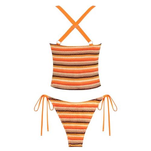 ZAFUL Womens Large Tankini Swimsuits Two Piece V Neck Tummy Control Bathing Suit