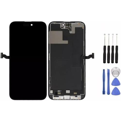 for iPhone 14 Pro Max Screen Replacement 6.7-Inch, 3D Touch LCD Display Digitizer with Frame Assembly and Repair Tools- Compatible with (A2651, A2893,A2894,A2896,A2895)
