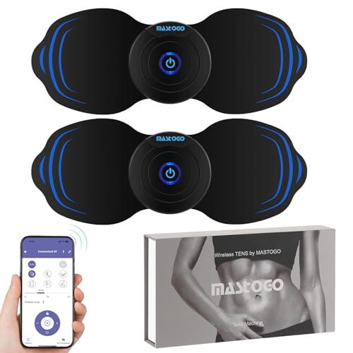 MASTOGO 12 Modes Wireless TENS Unit Muscle Stimulator for Pain Relief
