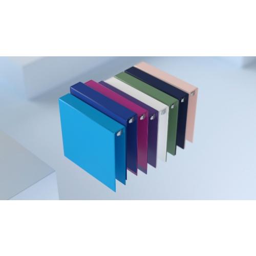 Samsill Plant-Based 1.5 Inch Durable D-Ring, View Binder, Eco-Friendly, USDA Certified Biobased, Single, Rose