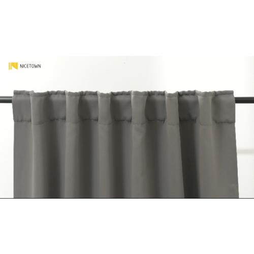 NICETOWN Greyish White Bedroom Curtain Panels - Multi-Function Noise Reducing Performance Window Treatment Thermal Insulated Room Darkening Drapes for Nursery (2 Panels, 52 in x 95 in (W x L))