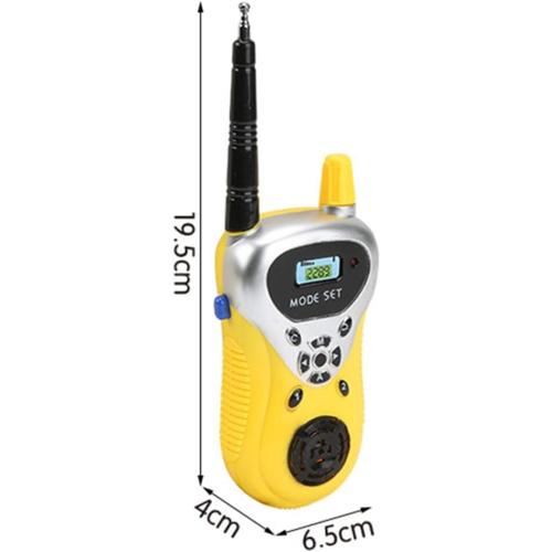 Kid Handheld Walkie Talkie Toy for 3-12 Year Old, Universal Children Outdoor Radio Transceiver Interphone for Outside, Camping, Hiking (Green)