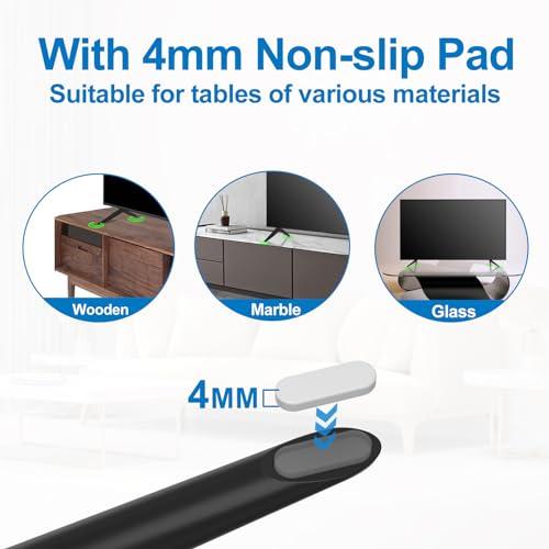 Metal Base TCL TV Legs for 70 75 TCL Roku TV Stand Feet Replacement