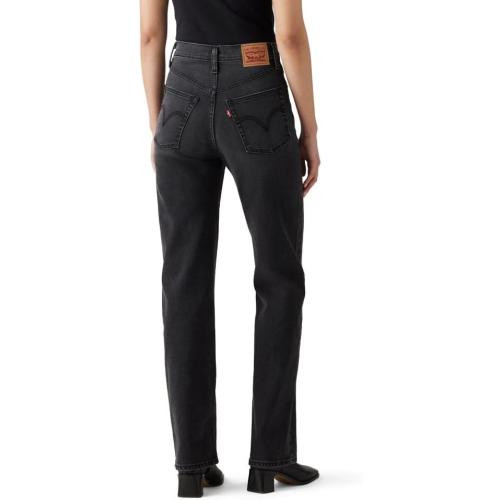 size 25 Levi's Womens Ribcage Straight ankle Length Jeans