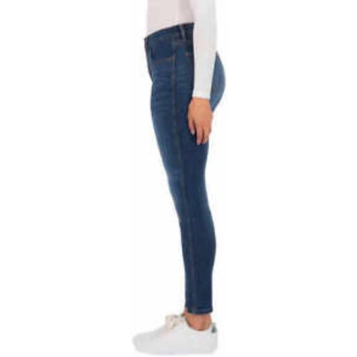 Size 4 Wit & Wisdom Ladies High-Rise Skinny Jean (Blue, 4)
