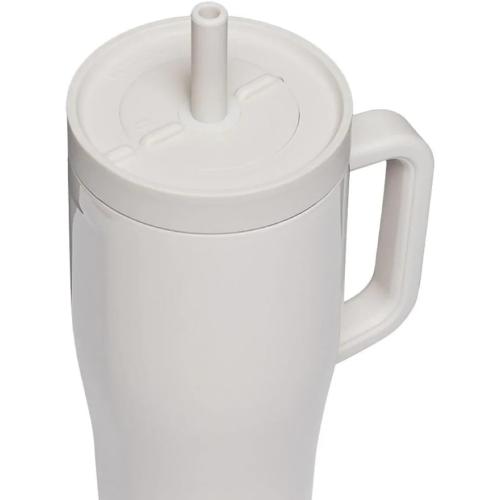 Corkcicle Leakproof Hydration Set, 2-Pack Go Cup XL (30oz) and Cruiser (22oz) Insulated Tumblers with Straws
