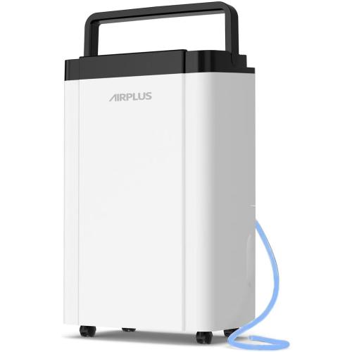 AIRPLUS 4,500 Sq. Ft. 70pint Dehumidifier, Humidity with Auto Shut off, Auto Drain or Manual Drainage, 0.8 gal Water Tank Capacity for Home and Basement