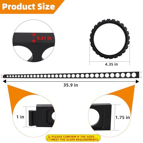 Pitch Shower Kit Sticks for Pitch,Quick Pre Sloped Shower Pan Kit | For Shower Floor Mortar Bed w/Water Drainage Slope,Shower Slope Kit w/Center Ring & 6 Float Stick System for Shower Building