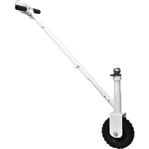 Trailer Dolly with Off-Road Wheels, Heavy-Duty 3500 lbs Capacity, 50mm Custom Hitch Ball & Mount – Manual Tow Dolly for RV, Boat, Camper & Utility Trailers