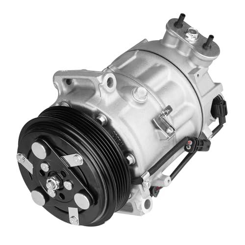 A/C Air Conditioner Compressor With Clutch Fit for Chevrolet Equinox 2.4L 2.4 2012-2014, fit for GMC Terrain 2.4L 2.4 2012-2015 12 13 14 15 Replace for 198312, 22798745, 23255703