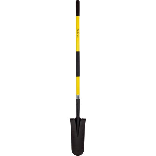 Nohovu Shovel for Digging, Heavy Duty Shovel with Fiberglass Handle, 58 Inches
