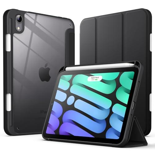 JETech Case for iPad mini A17 Pro/6th Gen (2024/2021), Black