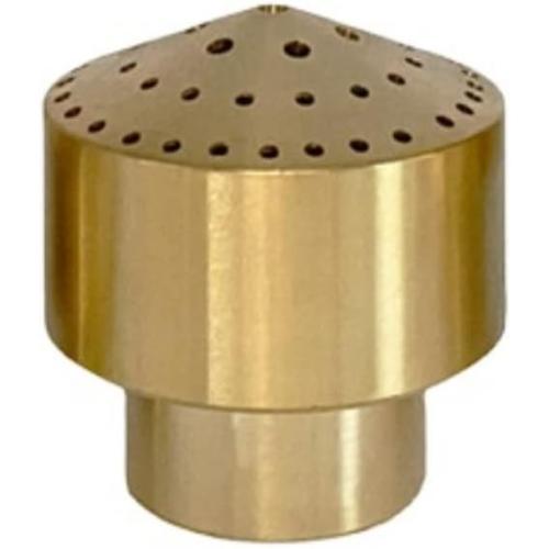 Full Brass Fountain Nozzles Full Set of Fountain Nozzle Accessories Landscape Fish Pond Pool Fountain Equipment (Double Glory 1)