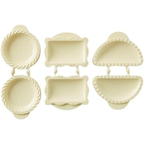 Mini Pie Molds for Baking, 3 Shape Non-Stick Edible Plastics Tart Pan Set for Homemade Apple, Cherry, Pumpkin Pies & Tarts