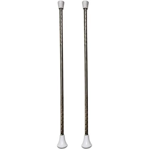 Twirling Baton 2 Pieces Spinning Dance Baton Metal Gymnastics Parade Stick for Child in Majorette (Original Version, 2 Pack)