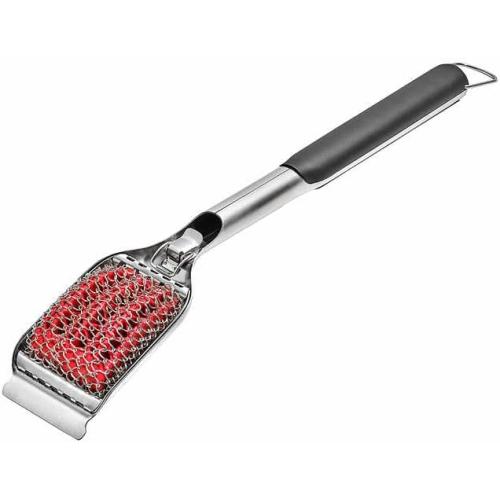 OXO SoftWorks Coiled Grill Brush with Replaceable Head (Stainless Steel, Silicone)