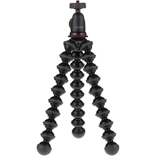 Joby GorillaPod Compact Tripod Kit with Ballhead for Mirrorless Cameras up to 2.2 lbs. Black/Charcoal.